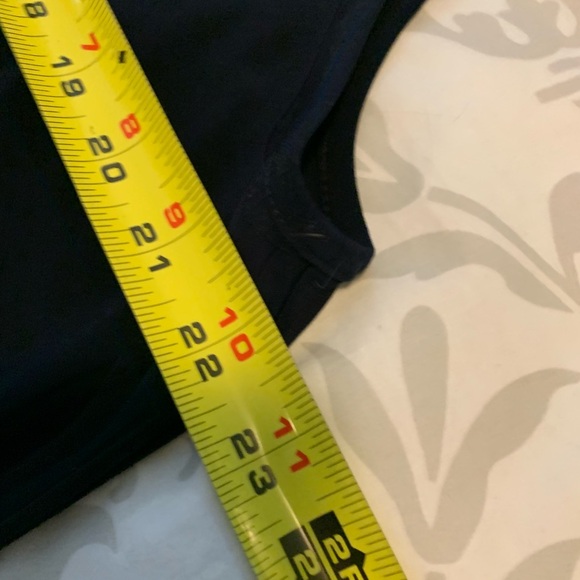 Joseph Ribkoff 16 navy long back top - Picture 15 of 16